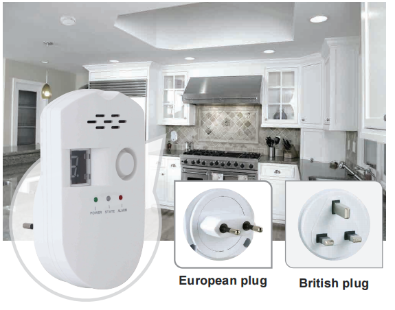 Detector de gas combustible de PDLUX: mejora de la seguridad en el hogar---PD-GSV8