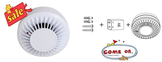 ¡Venta de liquidación! Detector de humo fotoeléctrico de alto rendimiento