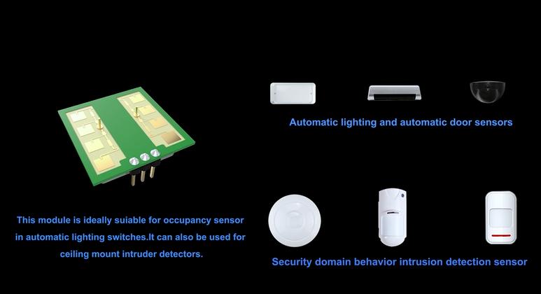Sensor de microondas de alta precisión para detección inteligente --- PD-V21