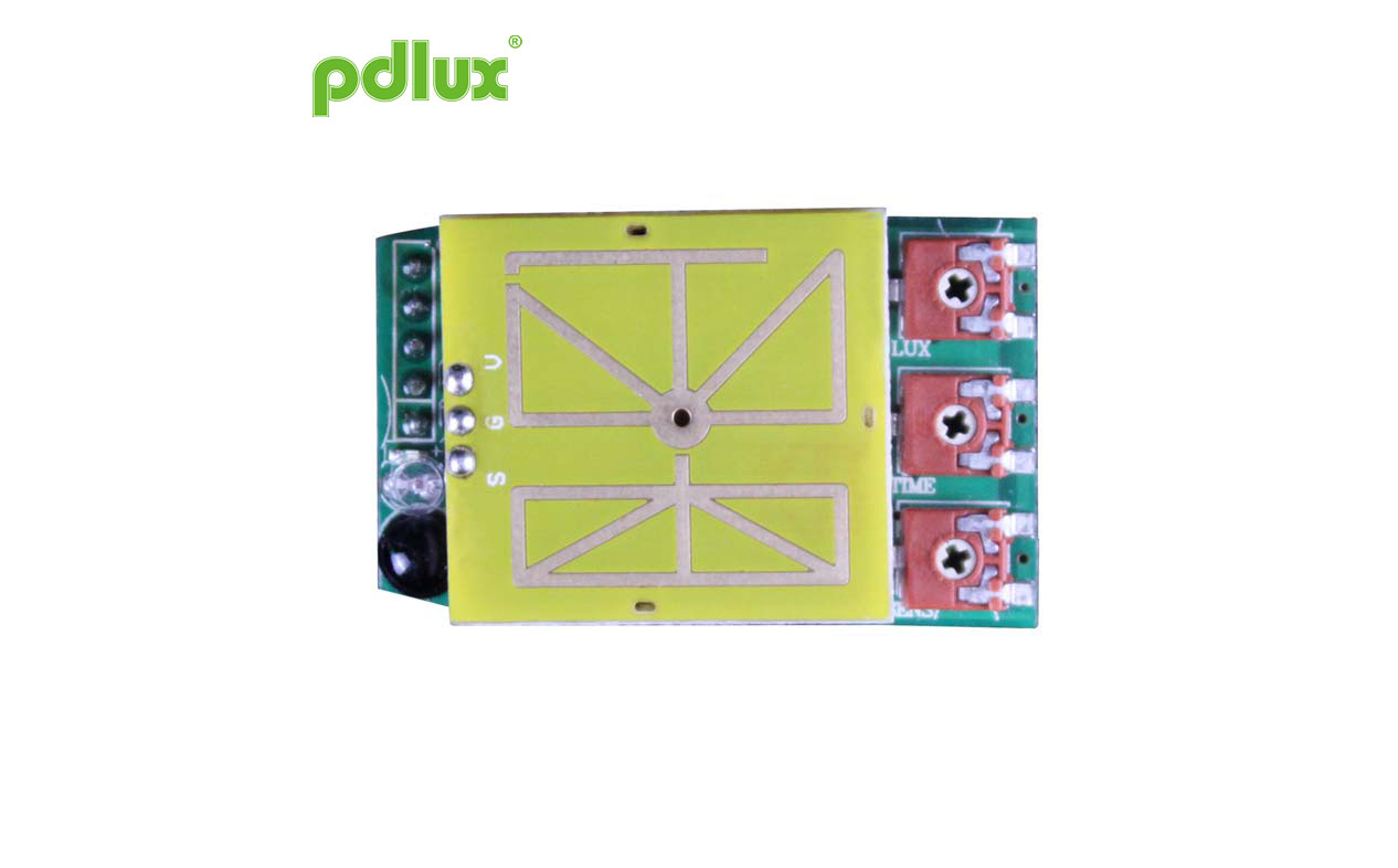 Sensor de microondas de 5,8 GHz+MCU+receptor IR