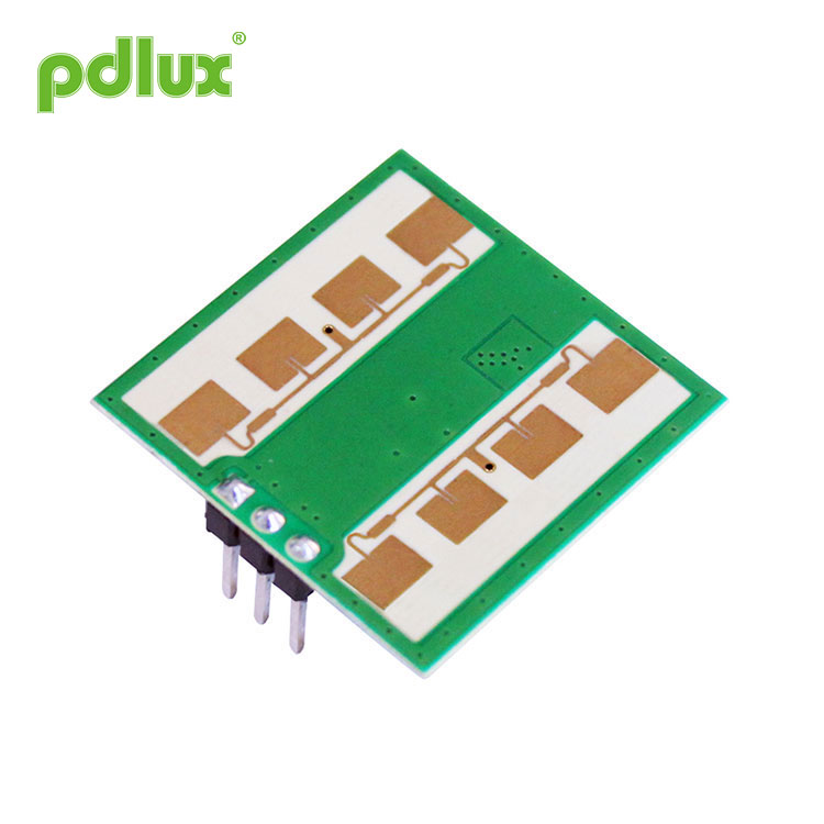 PDLUX PD-V12 24,125 GHz Reconocimiento facial Módulo de sensor de microondas de detección móvil inteligente 24G CDM324